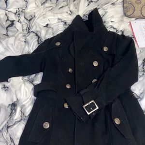long black dress coat